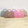 Large-Capacity Bag Hollow Jelly Portable Tote Bag Reusable And Easy Clean Basket