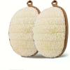 Natural Loofah Body Scrubber Bath Exfoliating Sponge Soft Shower Brush Cleaner Pad Exfoliator Shower Puff Body Skin Care Tool