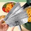 Round Oil-Proof for Baking,BBQ,Cooking Foil Tray Air Fryer Accessories Steaming Basket Mat Bakeware