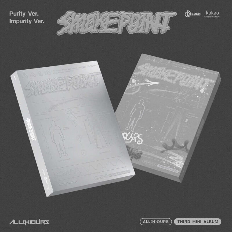 

ALL(H)OURS - 3rd Mini Album: Smoke Point [1 out of 2 randomly sent]