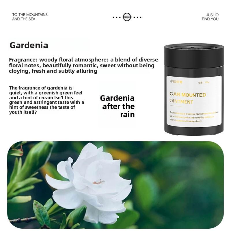 

Автомобильная ароматерапия, Паста для ароматизации автомобиля, Твердые ароматические украшения для салона автомобиля, Долговечный и легкий аромат Raindrop gardenia