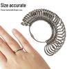 Mido Jewelry Ring Sizer Kit: 4-Piece Set with Ring Stick, Rubber Mallet, Iron Rod, and Finger Gauge.