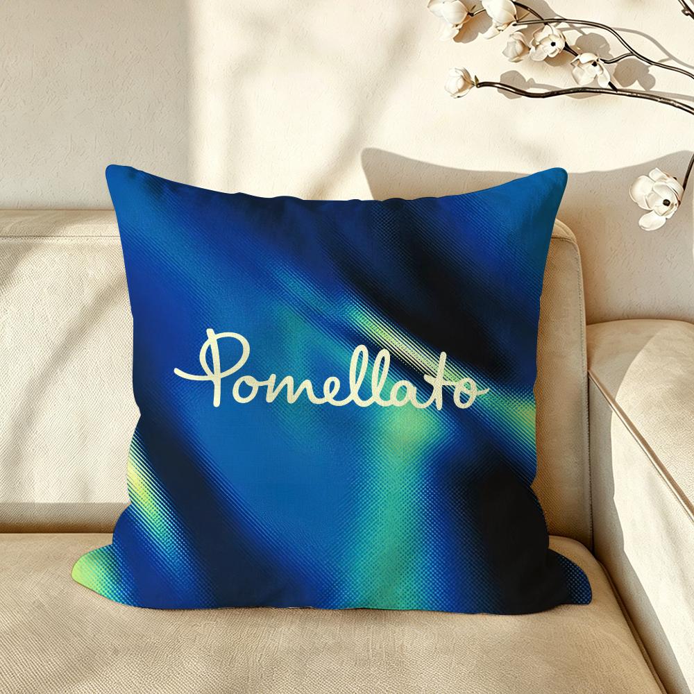 Brand PPomellato Cushion Cover Pillow Case Antidustmite Pillowcase Silky Short Plush Sofa Cushion Cover Hot