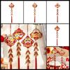 Traditional Chinese Snake Year Firecrackers String Knot Pendant Decoration Home