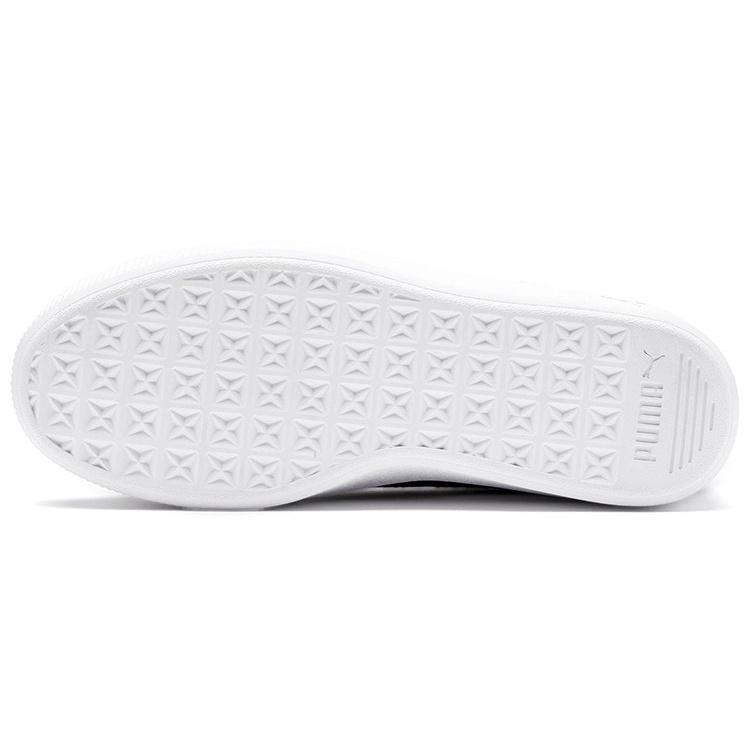 (WMNS) PUMA Vikky Stacked 'White Black' Women's 369143-07