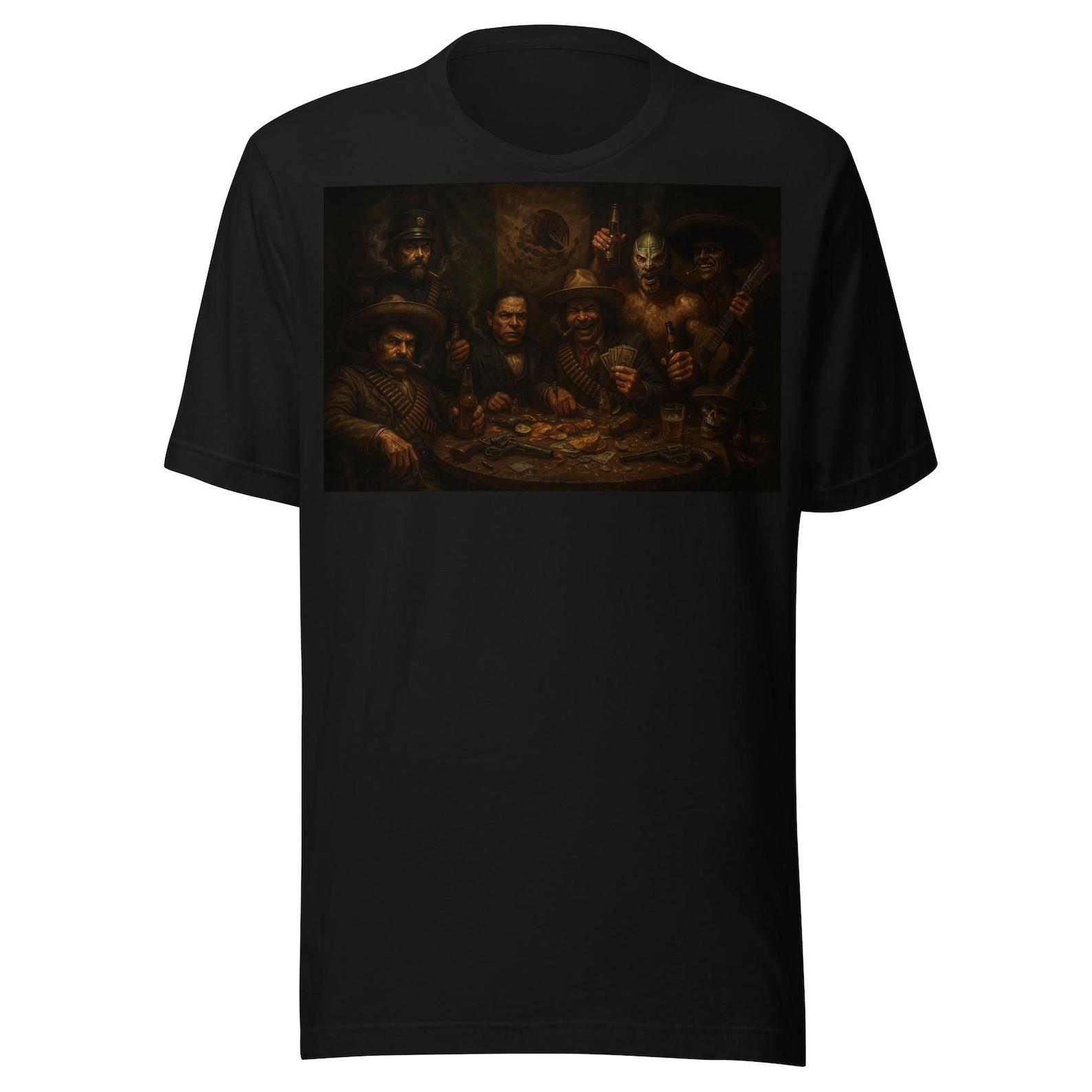 Mexican Heros Friends Amigos Unisex t-shirt XL