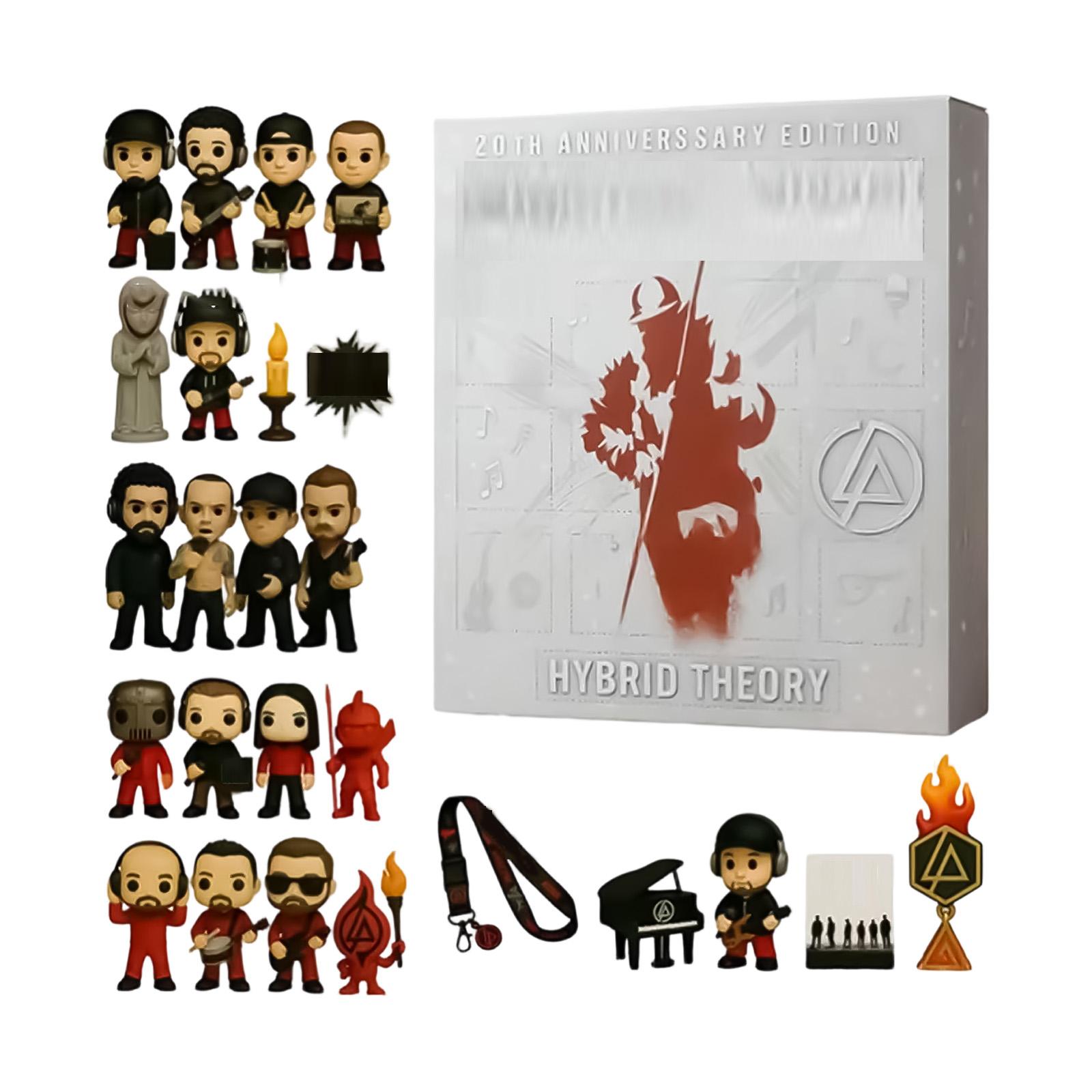 

Advent Calendar 24 Days Countdown Calendar With Musical Character Collectibles, Advent Calendar One Size