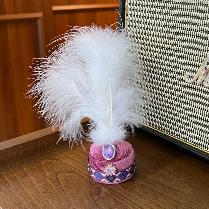 Ethnic Style Beaded Embroidered Sheep Plush Bag Charm Soft Fluffy Key Pendant for Women Purse Backpack Xmas Gift