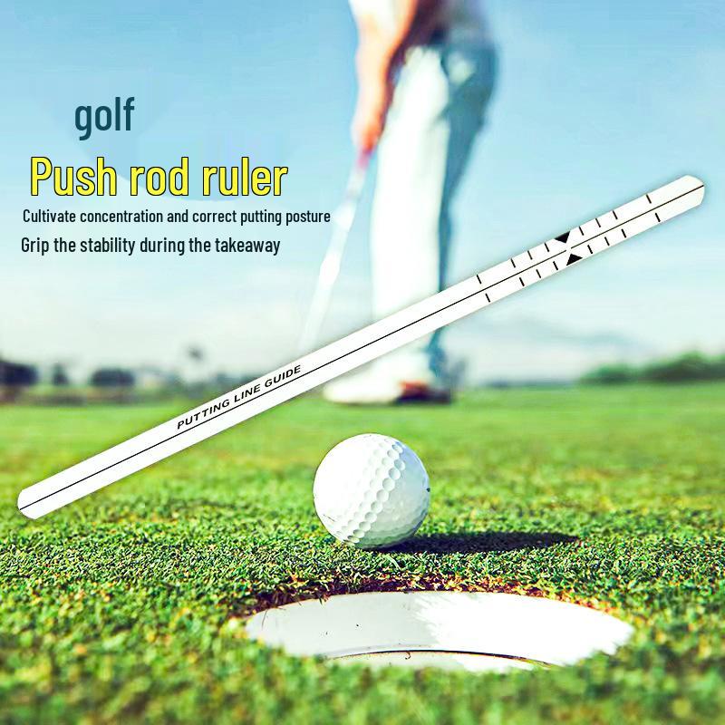 Putter Path Trainer: Indoor Swing Practice with Precision Golf Balls ONEMATE