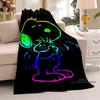 3D-Printed Classic Comic Theme Snoopy Fluffy Blanket Home Decor Collection: Sofa Throws & Shawls, Camping Blankets