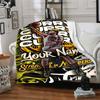 Golden State Curry Game Day Customize Your Name Blanket Lightweight Customizable Blanket Soft & Cozy for Couch Living Room Sofa Bed All-Season Use