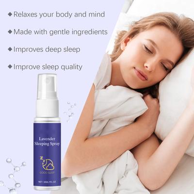 Sprej na spaní,Relaxační sprej,Uklidňující sprej,zlepšuje Hluboký spánek.,Efektivní uvolnění nálady,30ML