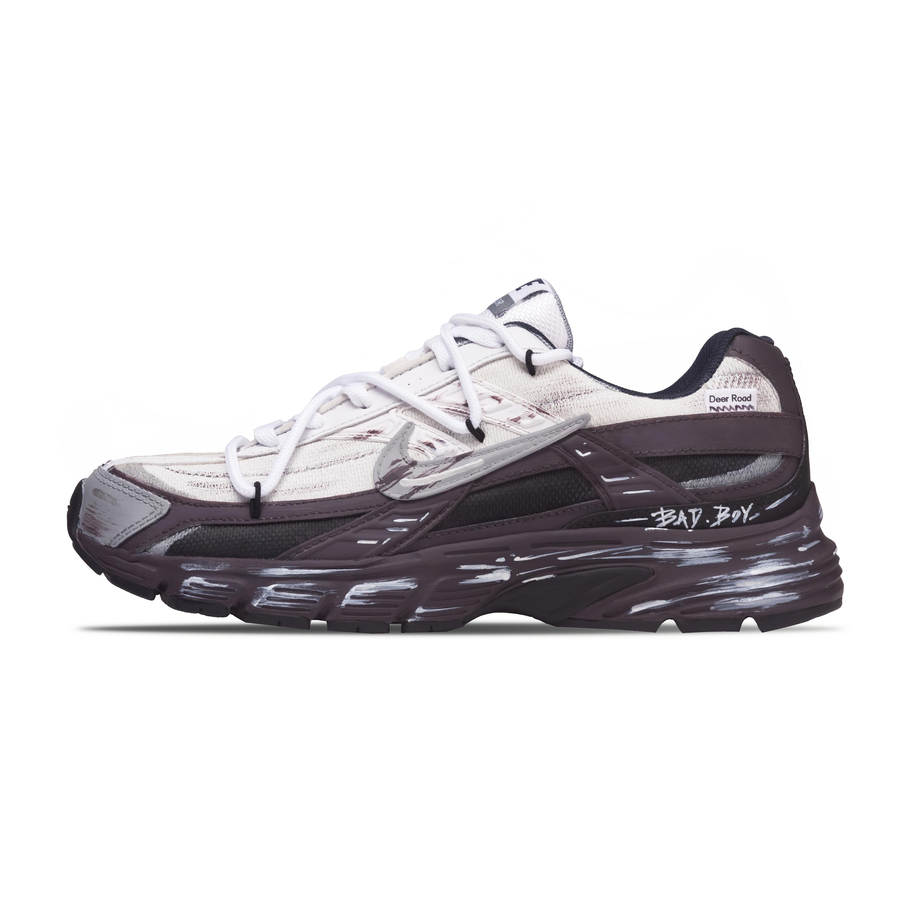 

Nike Initiator Cushioning Abrasion Resistant Slip Resistant Low top Running Shoes Unisex Purple White 394055-101(Team-216) 42.5