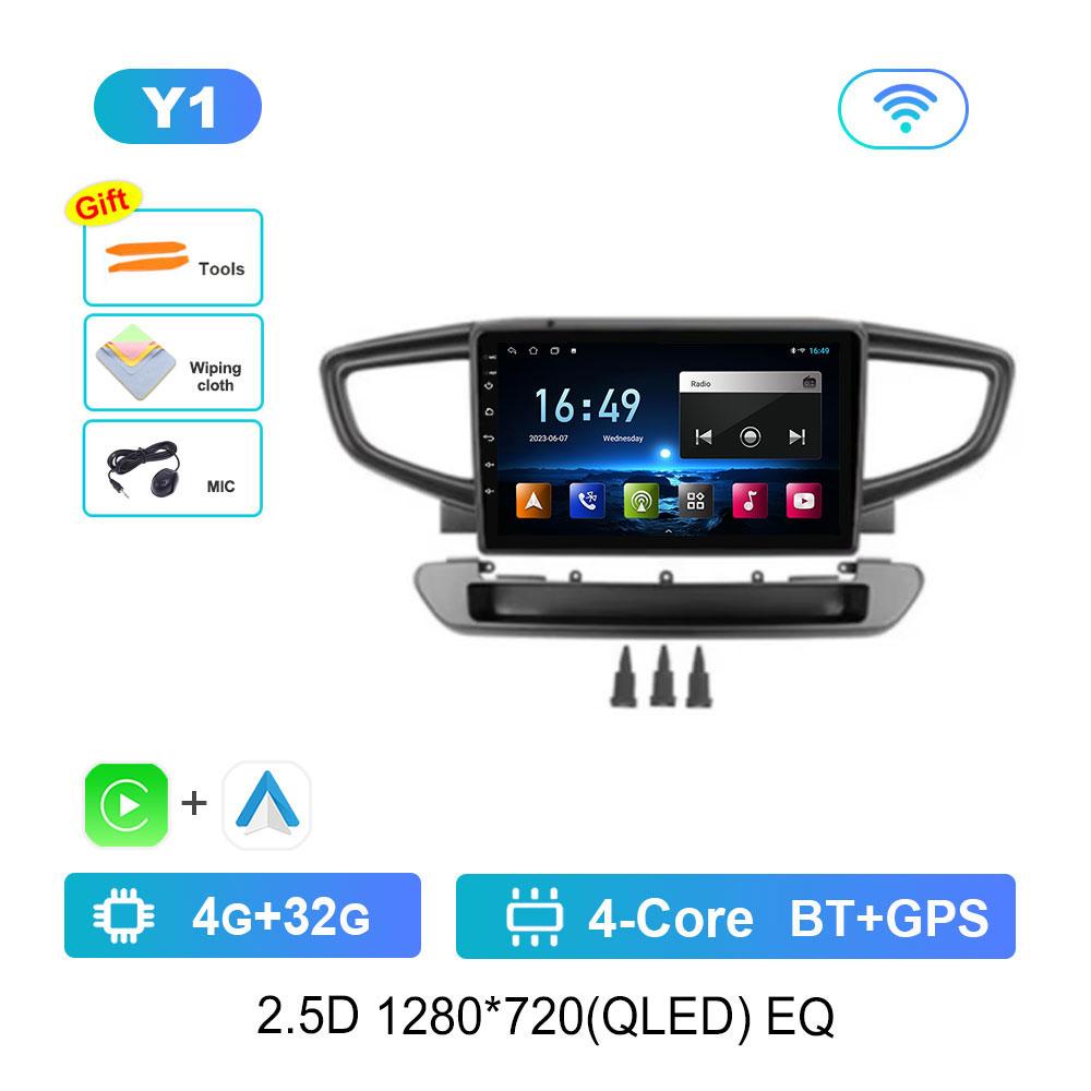 for Hyundai Ioniq AE 2016 - 2025 Car Radio Multimedia Player Android 14 Intelligent System GPS Navi WiFi 4G Buletooth Head Unit