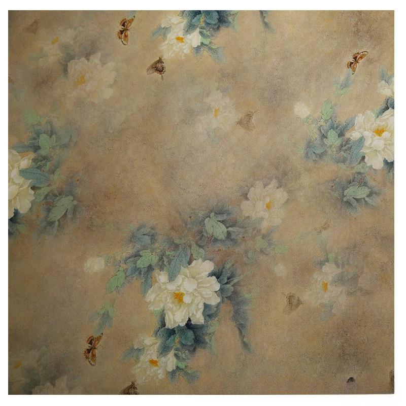 100x150cm Soft Flower Pattern Textile Needlework Chinese Digital Printed Fabric Rayon for DIY Sewing Clothing Dresses Pajamas
