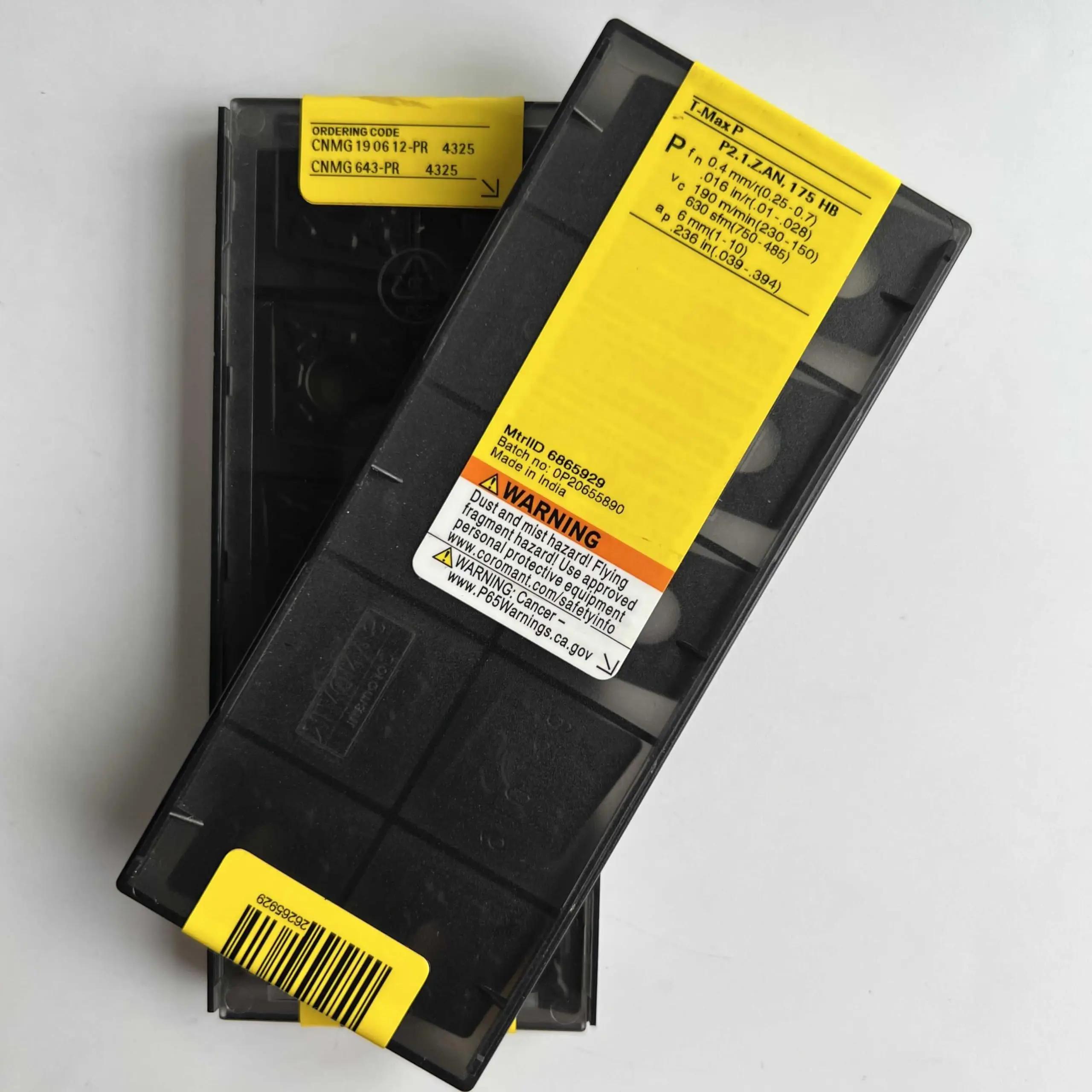 

Original Sandvik / CNMG190612-PR 4325 / CNC lathe carbide blade 10 Pcs