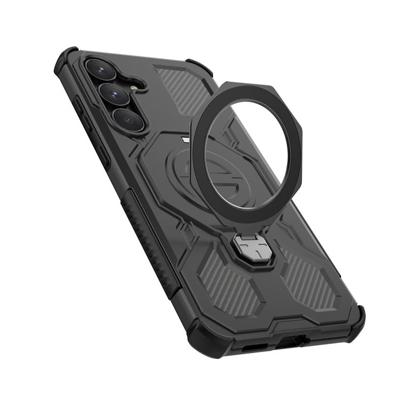 Magnetic Wireless Charge Cover For Samsung Galaxy S25 FE Phone Holder Back Case For Samsung S25 FE Cover For Samsung S25 FE Case