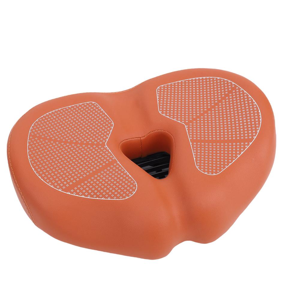 Rozšířený a zesílený vodotěsný skládací pohodlný široký cyklistický sedák pro jízdu na kole