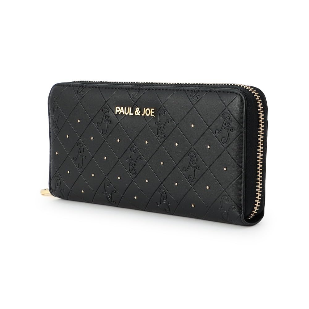 Paul Joe Accessoires Long Wallet Embossed Studs black &