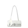 Gentle and fashionable silk scarf shoulder bag women's spring and summer new versatile ins underarm bag foreign small square bag women