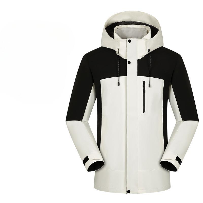 Three-in-one Removable Mountain Climbing Jacket for Men and Women Outdoor Activity Down Jacket Water Resistant and Wind Resistant Couple