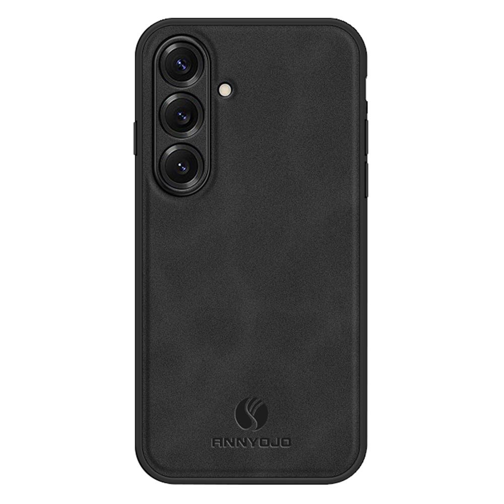 ANNYOJO For Samsung Galaxy S26+ Case PU Leather + PC + TPU Anti Drop Phone Back Cover