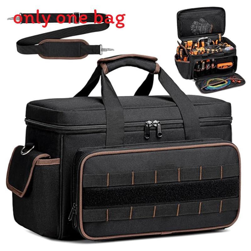 

Heavy Duty Oxford Cloth 17inch Tool Bag With Zipper Closure For Daily Work