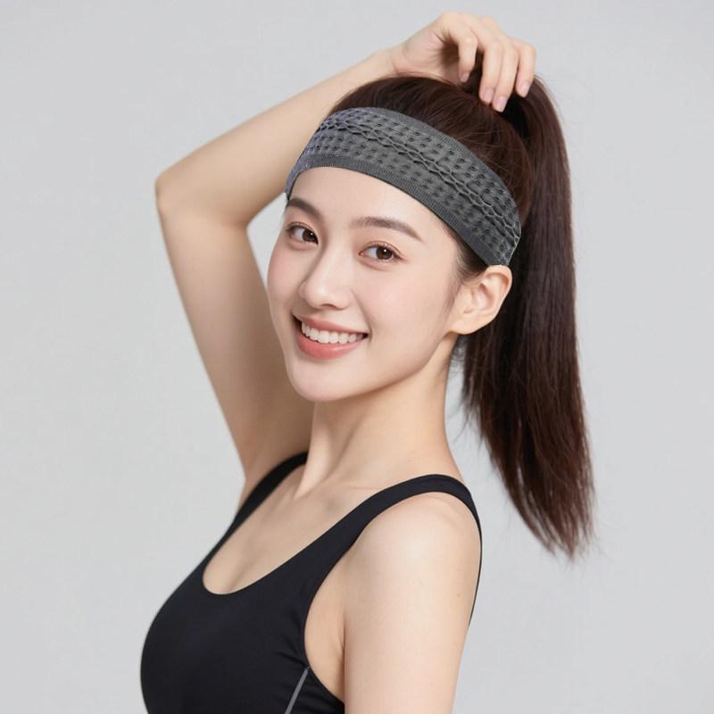 Breathable Quick-Dry Sweat-Wicking Sports Headband for Yoga, Running, and Cycling
