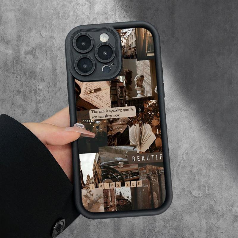 Life Fragment Suitable for Apple 16Pro Mobile Phone Case iPhone15/16 All-Inclusive 11 Silicone 13promax Soft XR