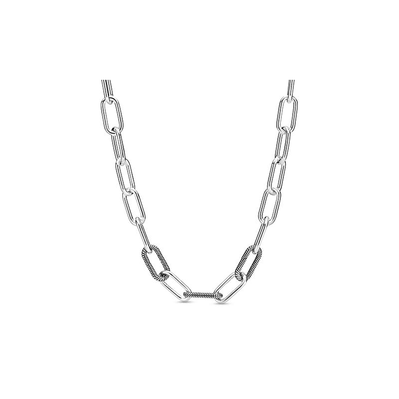 Pandora Me Link 925 Silver Necklace Women s 399001C00 серебряный