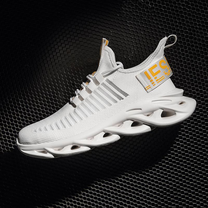 Twist Sole Men 'S Casual Shoes Outdoor Running Shoes Comfortable And Breathable Large Size Sneaker Fashion Mesh Summer New Shoes