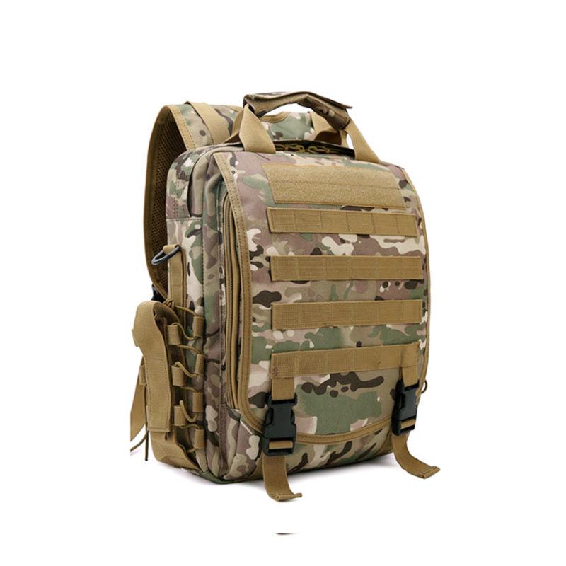 Men's Camouflage Tactical One-Shoulder Bag: Outdoor Sports Backpack for Tablets and Leisure Travel