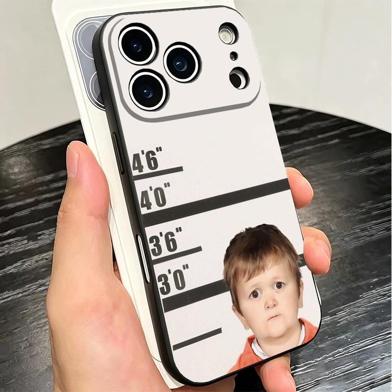 Funny Babaite Hasbulla Soft Phone Case for iPhone 16 16E 17 Air 15 Pro Max 14 Plus 13 Mini 11 12 7 Black Cover Back Shell