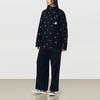 Vans Black All-Over V Logo Multi-Pocket Field Jacket VN0A54KOBLK