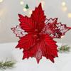 Handmade Artificial Flower Oranment Mixed Leaves Xmas Decorative Flowers  Home Decor