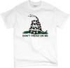 Don't Tread On Me T-Shirt Gadsden-Flagge Amerikanischer Patriot US Herren Scherzartikel Shirt