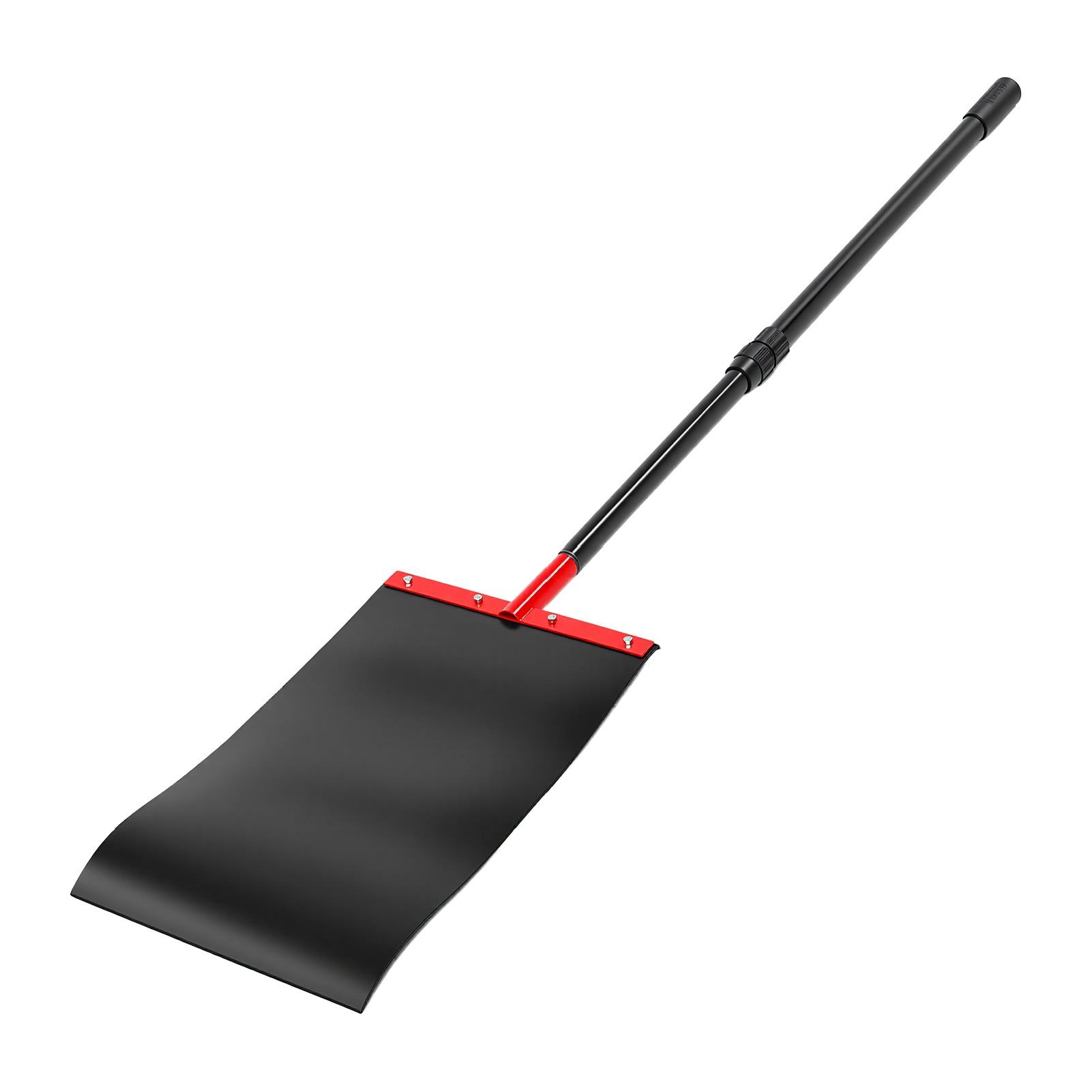 1,3 metru Rychlý hasicí mop Teleskopická rukojeť Gumový hasicí mop pro hašení požárů v lese a na pastvinách black