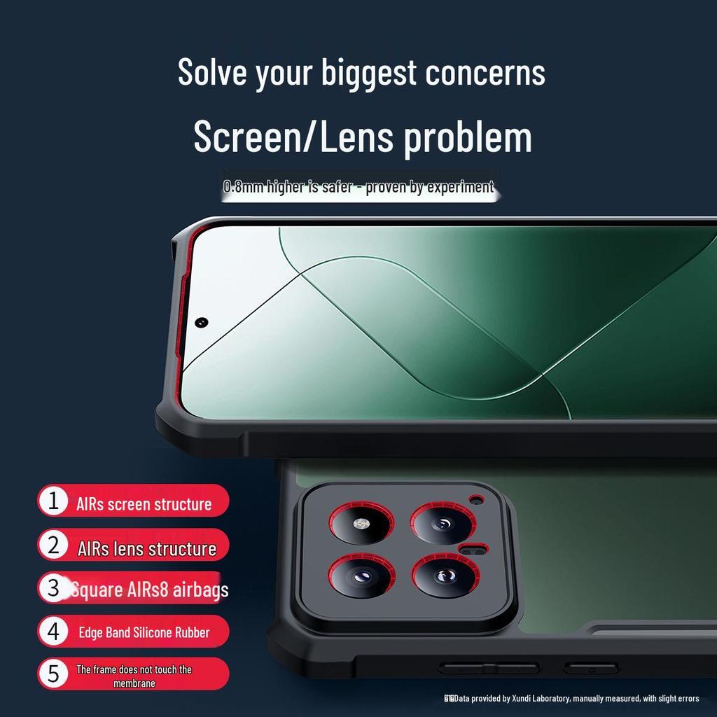 Xunddi Xiaomi 14 Pro Protective Phone Case - Durable, Anti-fall Cover for Xiaomi 14
