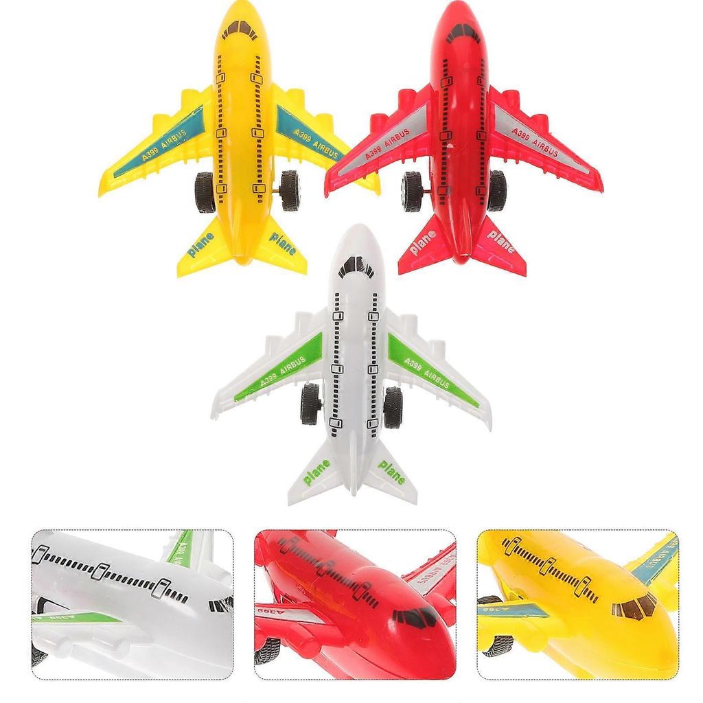 Kids Model Toy Mini Airplane for Imaginative Play Educational Set 6Pcs