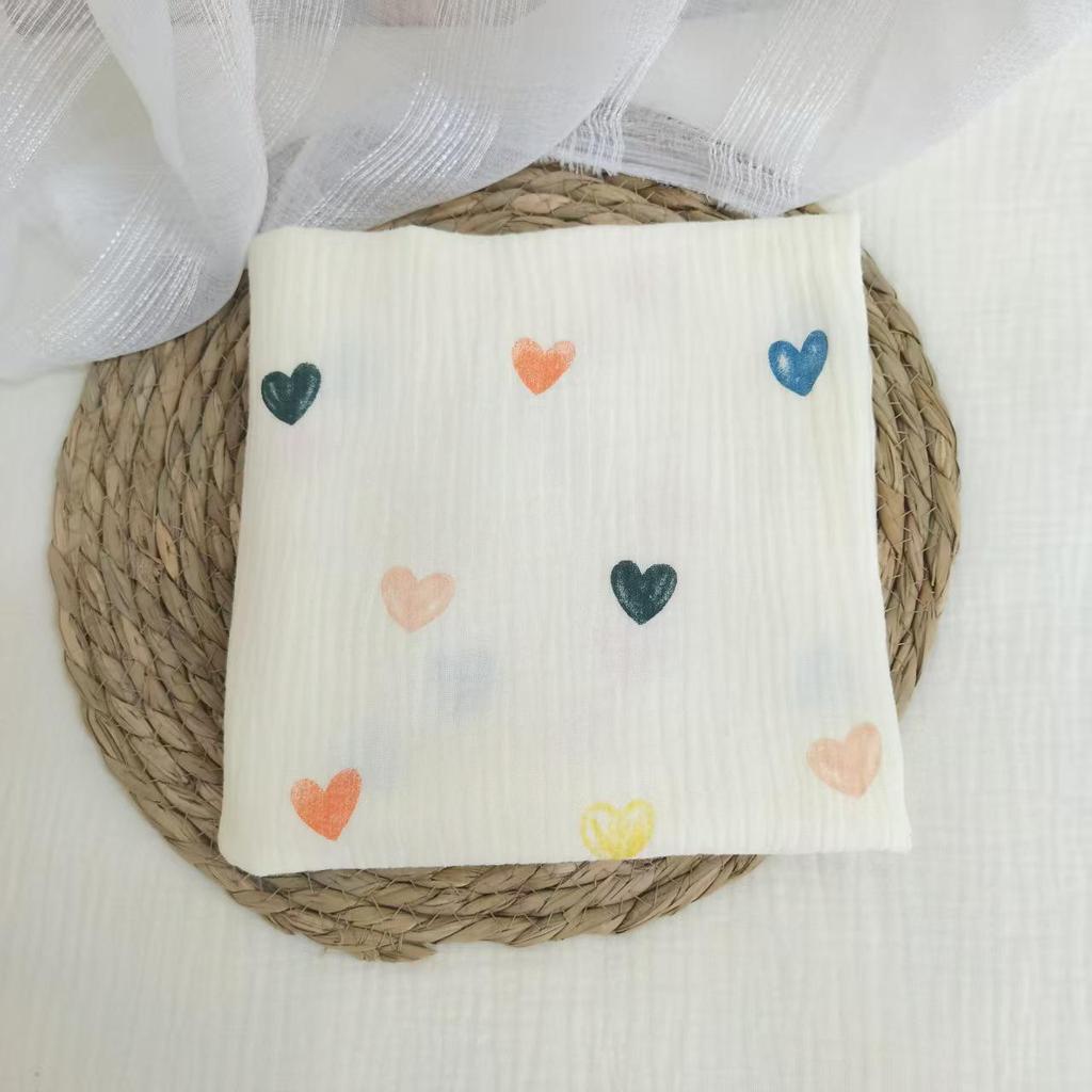 Class A Double-Layer Cotton Candy Baby Swaddle and Blanket