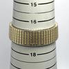 Used 839 Working Item Battery Replaced ORIENT Men's Watch Quartz Type 3 Hands White Gold Arabic Numerals Bellows Belt Popular Rare QWOZ-AO