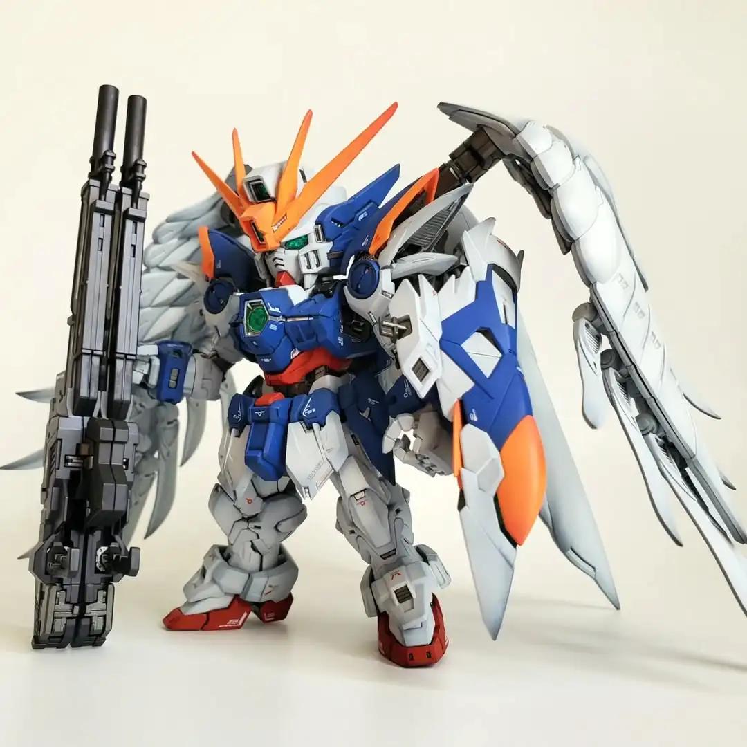 GL MODEL MGSD Wing Zero EW Assemblage Model Kit XXXG-00W0 Robot Met Stickers Actiefiguur Plastic Model Kits Speelgoed cadeaus