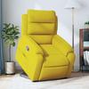 VidaXL Recliner, Relaxation Chair with Backrest, Seat with Armrests, Living Room TV Armchair, Modern, Yellow 3205099