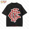 Chicago Fire Department Cfd As Seen On Tv Vintage Oversized T-Shirt MW7J
