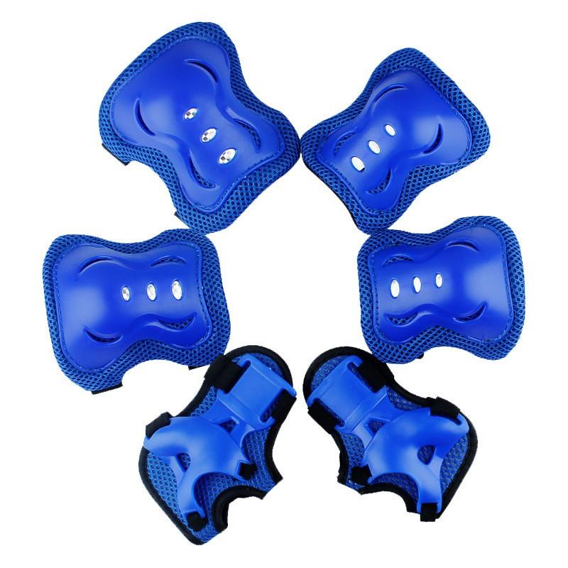 Kids Cycling Protective Gear Set - Knee Elbow Wrist Pads Bike Skateboard Scooter Safety Equipment
