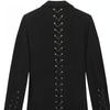 VERSACE VERSACE SS23 Coats Unisex Black A85544-A233399-A1008