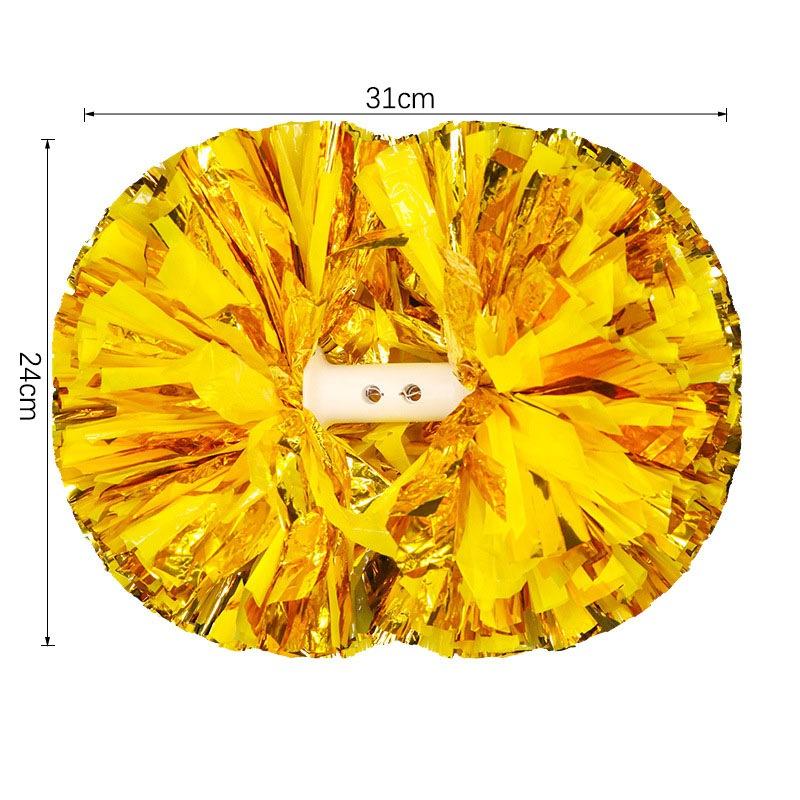 2pcs/set Sports Cheerleading Pom Poms Game Cheering Flower Ball Match Vocal Dance Party Club Decorator Come On Props
