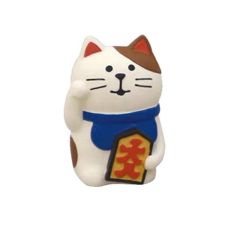 

Japanese Zakka Cat Statue Cat Miniature Figurines Resin Craft Toys Ornament Car Home Decoration Photography Props