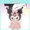 Adorável Nova Boneca de Pelúcia Princesa Kuromi com Tecido de Pelúcia Curta Macia Ideal Para Presente de Aniversário de Meninas