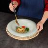 Melamin-Strohhut tiefer Teller: Japanisches & Westliches Geschirr, Ideal für Suppen, Pasta, Salate und kalte Speisen in Restaurants und Hotels.